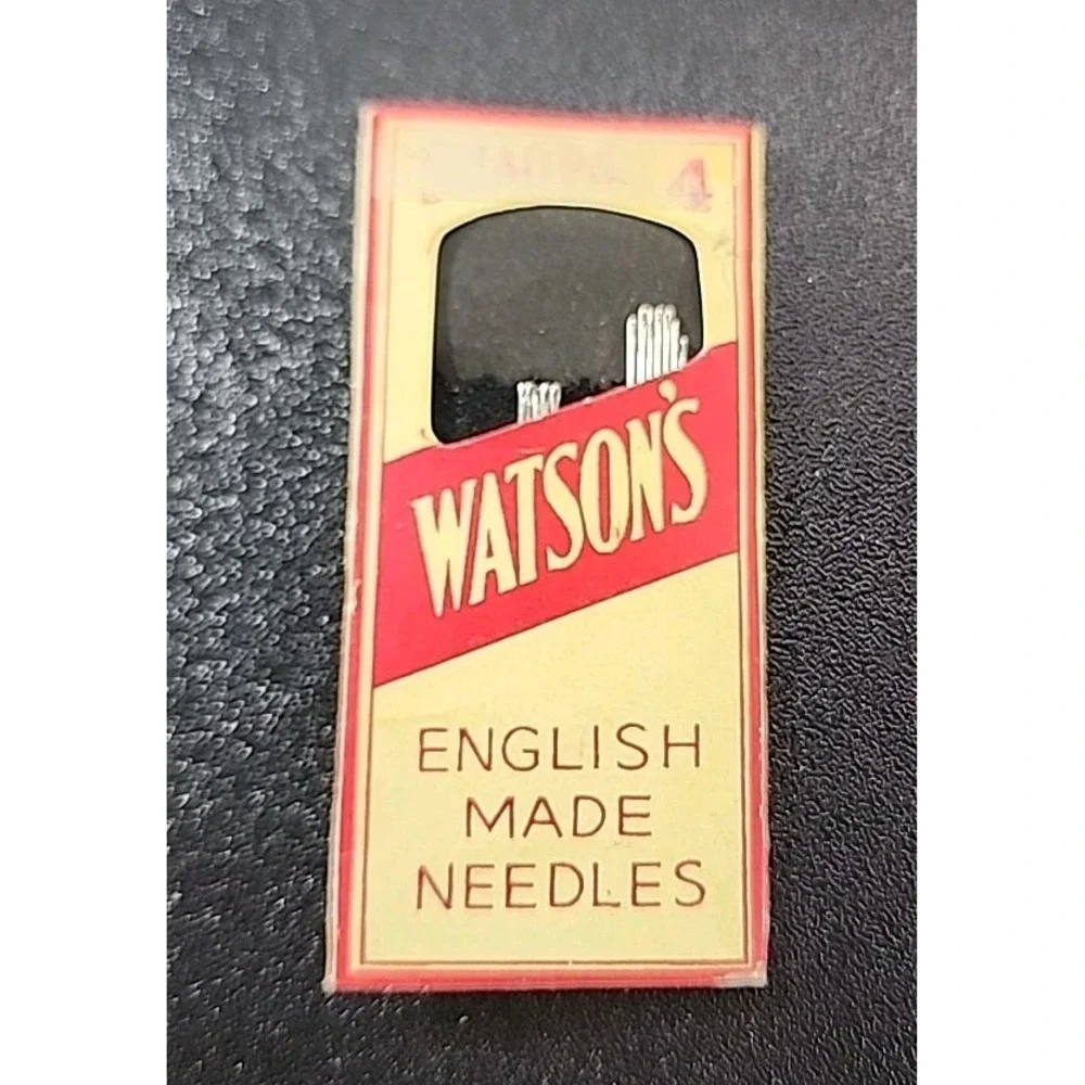 Vintage Watson's  Church Brand sewing‎ Needles Nickel plated Made in England